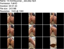 14 morning poop _ ass play.ScrinList