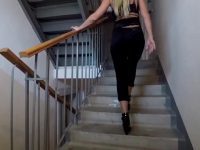 Shit On The Stairs with Blonde scatdesire 00000