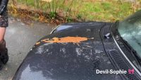 Fiercely shit on the hood - with this mess I go now 00003