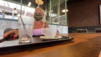 UNCUT   FIERCE   Kinky in the caf  bled   pooped   sprayed   brazen in front of the police 00005 200x113 - Devil Sophie – Uncut – Fierce &amp; Kinky in the Cafe Bled – Brazen in front of the police