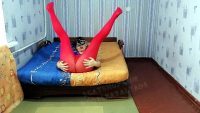 ModelNatalya94 - Red Tights In Shit 00000