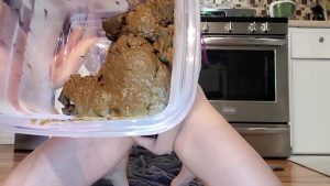 Your Goddess Prepares her Feces for you 00004