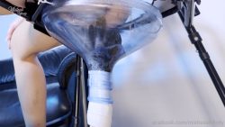 MISTRESS Infinity - Toi67657567567let Feeding of her chastity slave 00001