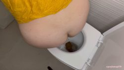 Yourfantasy6190 - 5654654645Pooping in toilet 46 00001