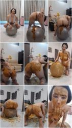 04 - LiliXXXFetish - Erotic Scat Yoga Ball Play.ScrinList