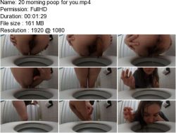 20 morning poop for you.ScrinList