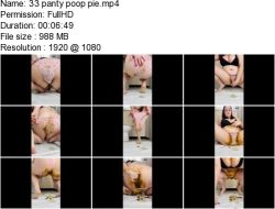 33 panty poop pie.ScrinList