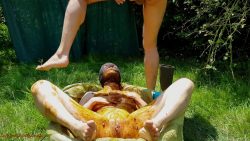 Amateurs couple h6756765756757t scat session in the pool 00001