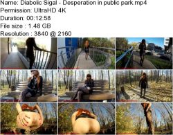 Diabolic Sigal - Desperation in public park.ScrinList