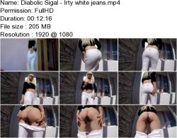 Diabolic Sigal - Irty white jeans.ScrinList