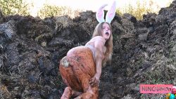 EATING MANURE MY SHIT DOG564654546 SHIT FOR EASTER 00001