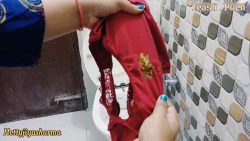 Hotty Jiya Sharmaa wanted to poop toilet 7890987097089but it turned out to be in panties 00002