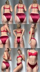 Messing the cutest satin red panties.ScrinList Messing the cutest satin red panties.ScrinList