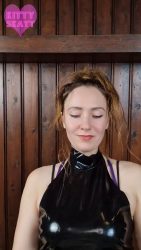 POV Spit Shit Feed 56756757Femdom in Latex 00001