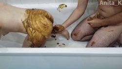 Shitting on each o67657567567567her & smearing 00001